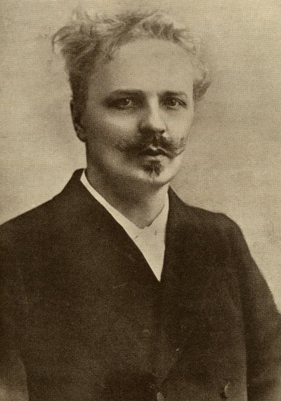 Johan August Strindberg (1849-1912) door Unbekannt Unbekannt